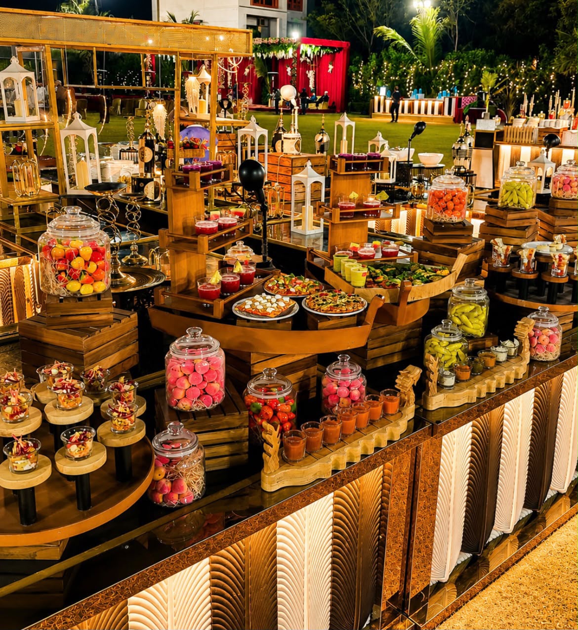 Royal Dessert, Mocktail & Canapé Island